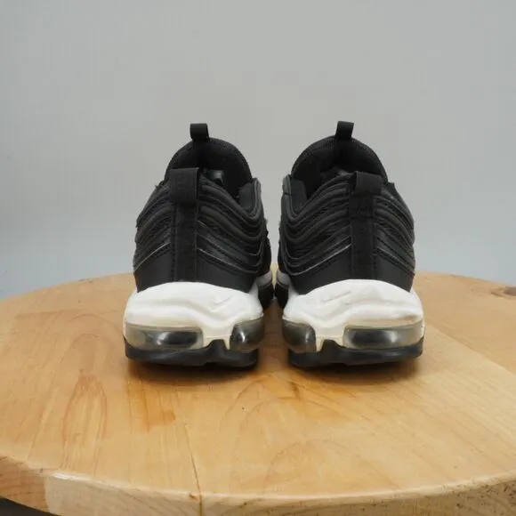 Nike Air Max 98 Womens Size 9.5 Shoes Black White Athletic Sneakers Low Top