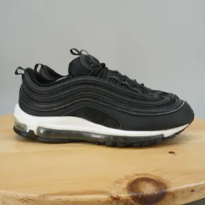 Nike Air Max 98 Womens Size 9.5 Shoes Black White Athletic Sneakers Low Top