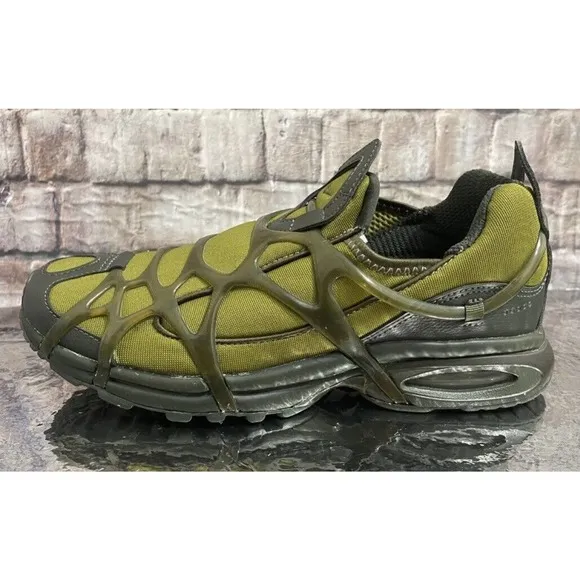 NIKE AIR MAX KUKINI PILGRIM Drab Olive Run Slip Shoes Mens 11 New Fast Ship