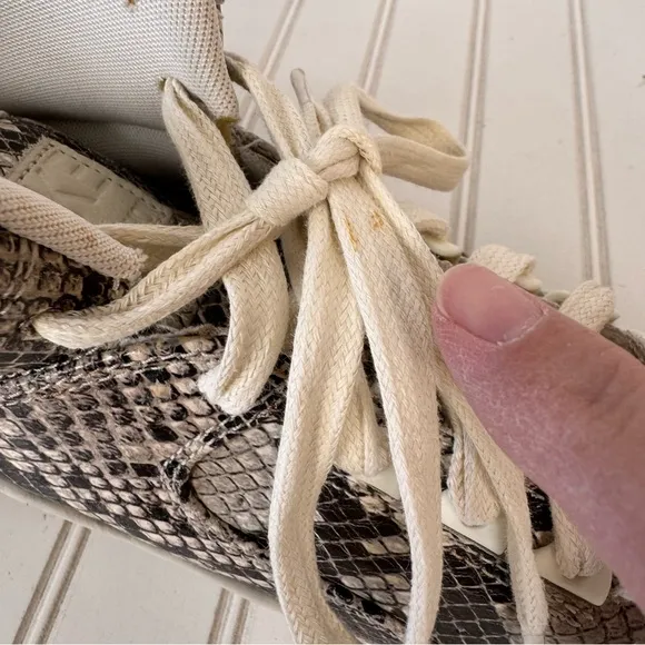 Nike Air Python‎ Sneakers Men’s Size 8.5 Snake Print High Top 705066-201