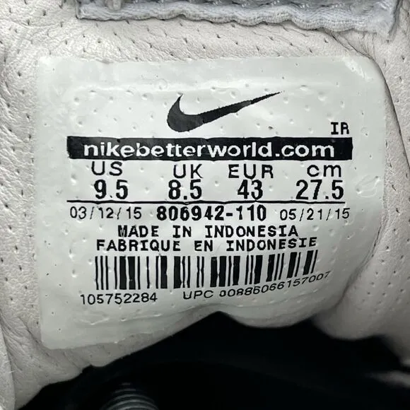 Nike Air Trainer 1 Mid SP 2015 Shoes Athletic Sneakers Men's 9.5 806942-110