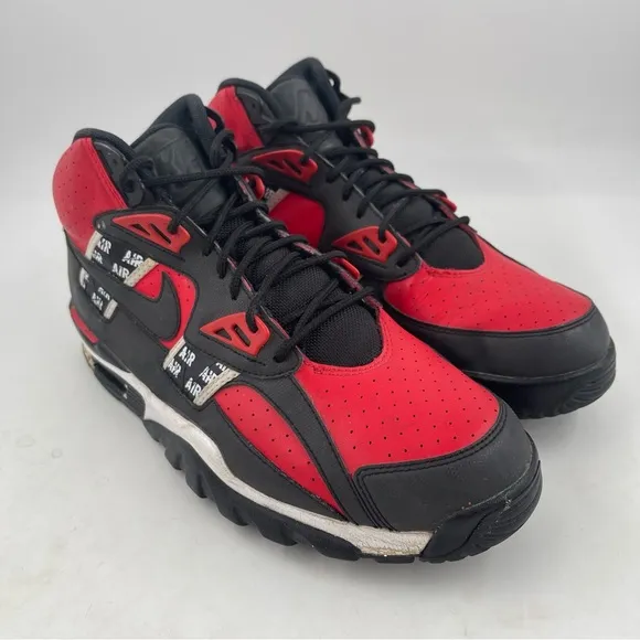 Nike Air Trainer SC High SOA Speed 2018 Red Basketball Shoes - Size 9