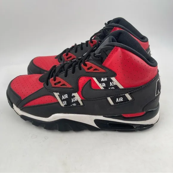 Nike Air Trainer SC High SOA Speed 2018 Red Basketball Shoes - Size 9