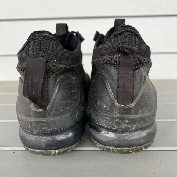Nike Air VaporMax 2022 Mens Size 13 Black Knit Athletic Skate Shoes Sneakers