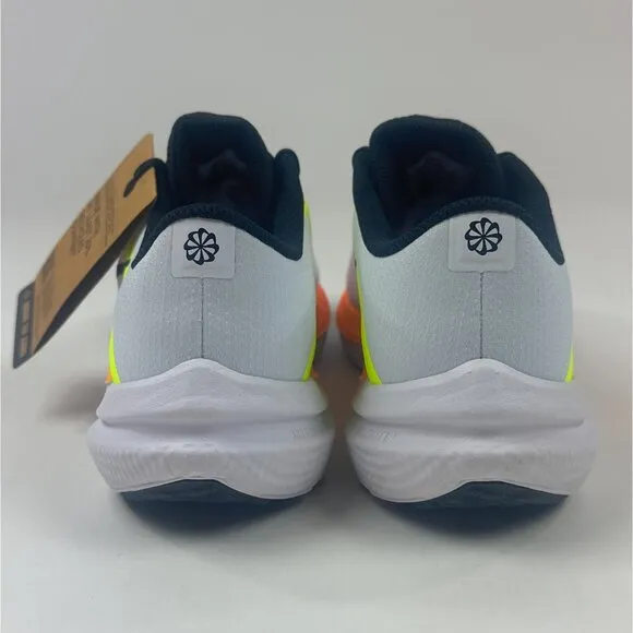 Nike Air Winflo 10 Mens White Volt Orange Running Shoes Sneakers DV4022-101
