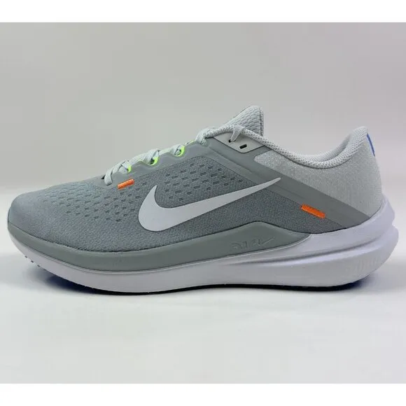 Nike Air Winflo 10 Womens Size 12 Gray White Running Shoes Sneakers DV4023-007