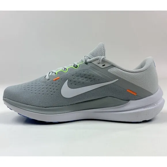 Nike Air Winflo 10 Womens Size 12 Gray White Running Shoes Sneakers DV4023-007