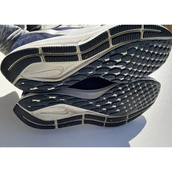 Nike Air Zoom Pegasus 36 Blue Void/Silver Mens Running Shoe Size 16 AQ2203-401
