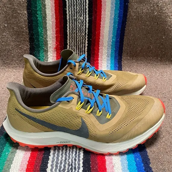 Nike Air Zoom Pegasus 36 Trail Running Shoes Beechtree Mens Size 10.5