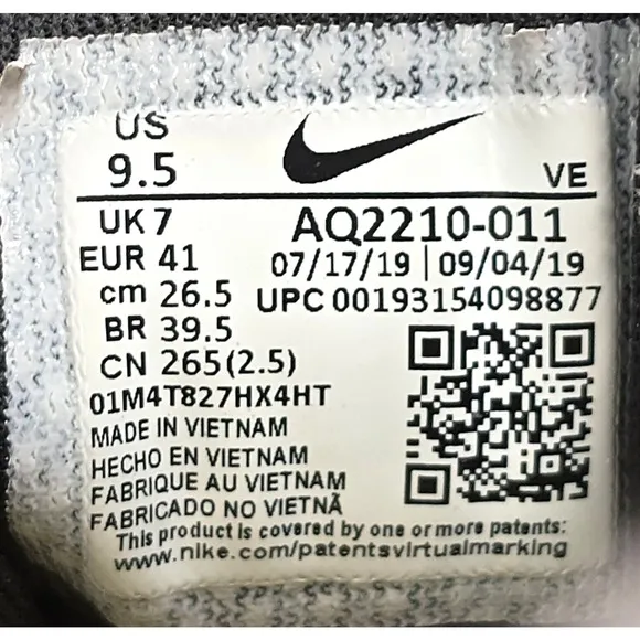 Nike Air Zoom Pegasus 36 Women's Pink Running Shoes Sneakers Size 9.5 AQ2210-011