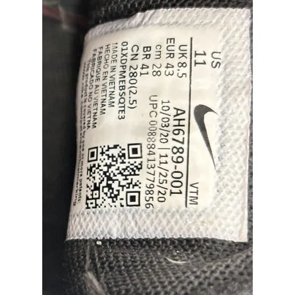Nike AIR7C Mens Athletic Shoes Size11 Comfortable Running Athletic Streetwear