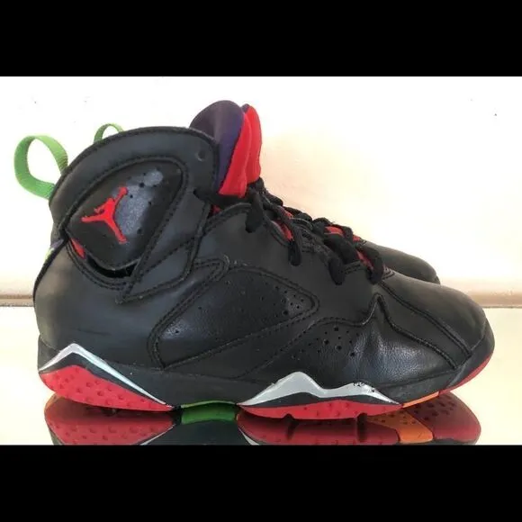 Nike Air Jordan 7 Retro 304773-028 Black SZ 1.5Y
