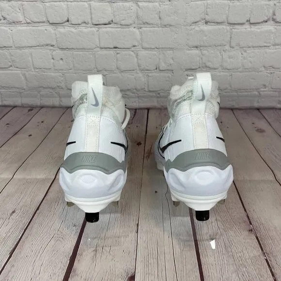 Nike Alpha Huarache NXT White Baseball Metal Cleats Mens Size 7 (DJ6517-100)