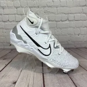 Nike Alpha Huarache NXT White Baseball Metal Cleats Mens Size 7 (DJ6517-100)