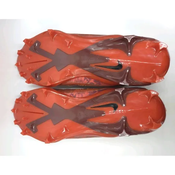 Nike Alpha Menace 4 Elite NRG FQ4046-600 Red Football Cleats Shoes Men's 11.5