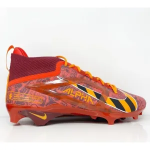 Nike Alpha Menace 4 Elite NRG FQ4046-600 Red Football Cleats Shoes Men's 11.5