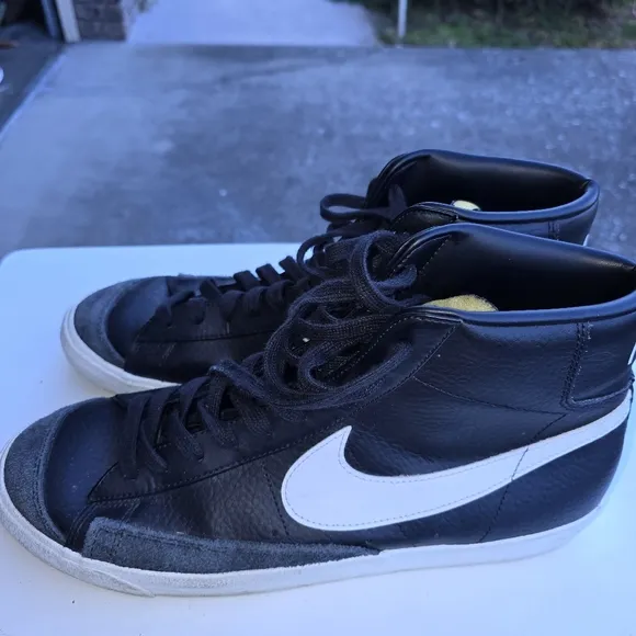 Nike Black &amp; White Blazers Mens Size 13 Sneaker, Shoe