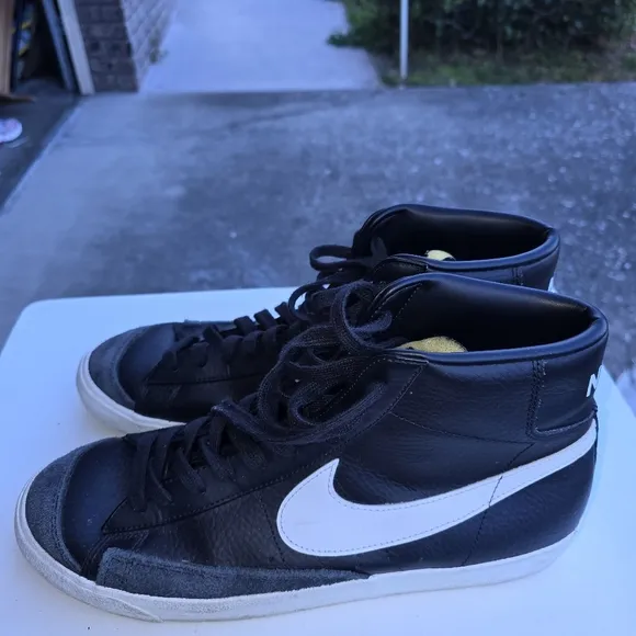 Nike Black &amp; White Blazers Mens Size 13 Sneaker, Shoe