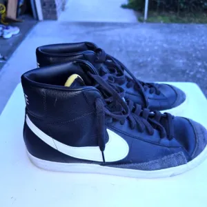 Nike Black &amp; White Blazers Mens Size 13 Sneaker, Shoe