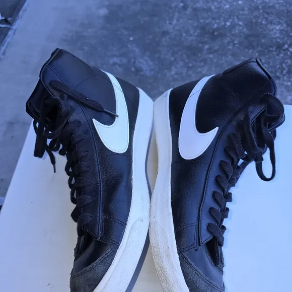 Nike Black &amp; White Blazers Mens Size 13 Sneaker, Shoe