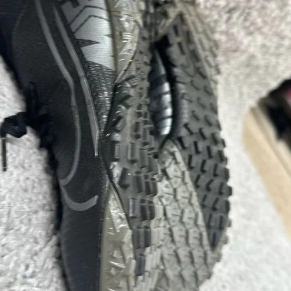 Nike Black Mercurial Superfly 7 Turf Shoes, Size 6Y