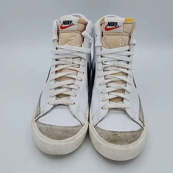 Nike Blazer '77 Vintage Mid White Dark Teal Green Size 9 -  EU Size 42.5