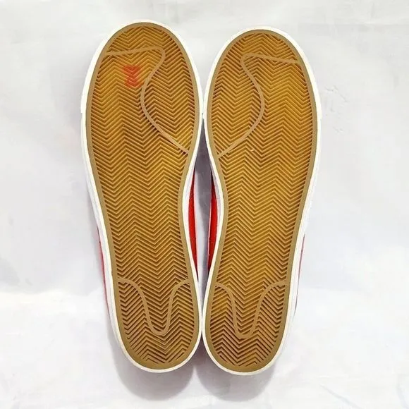 Nike Blazer‎ High Top Premium Edition Shoes 429988-604 Red Leather Men's Size 12
