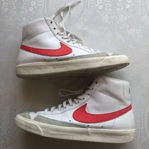 Nike Blazer Mid 77 Vintage White High-Top Sneakers Lace-Up Shoes Men’s Size 10