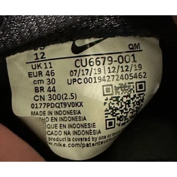 Nike Blazer Mid Dark Patina Men's Hi Top Sneakers Shoes - CU6679-001 - Size 12