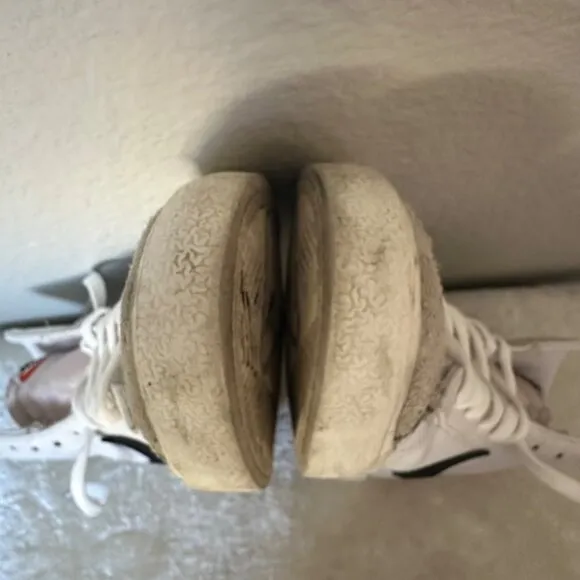Nike Blazer Mid High Top Shoes White Pre Owned Sz 10
