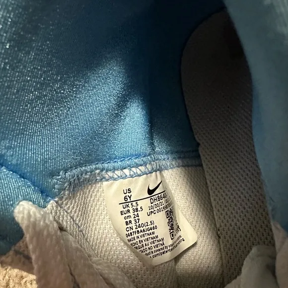 Nike Blazer Mod ‘77 White and Blue High-Top Sneakers
