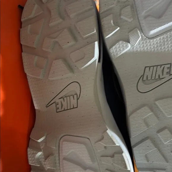 Nike Blue High-Top Sneakers with Modern Design