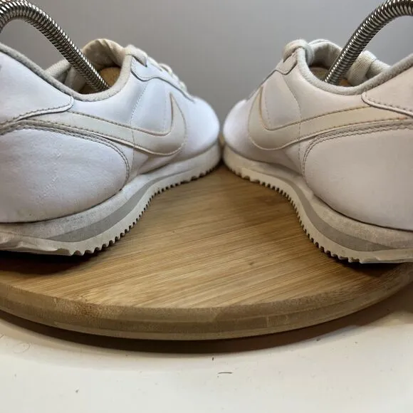 Nike Cortez 72 ‘08 Mens Size 7.5 White Leather Low Top Athletic Shoes 316418-113