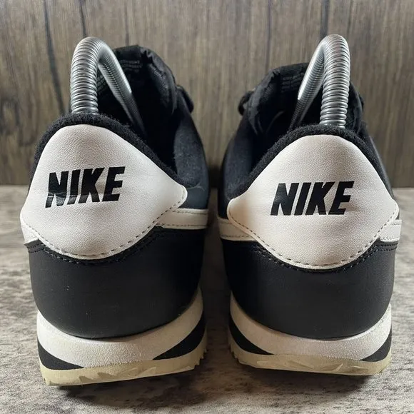 Nike Cortez Basic '72 Black Classic Low Top Sneakers Shoes Men’s Size 8
