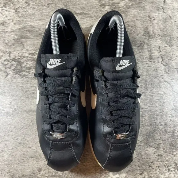 Nike Cortez Basic '72 Black Classic Low Top Sneakers Shoes Men’s Size 8