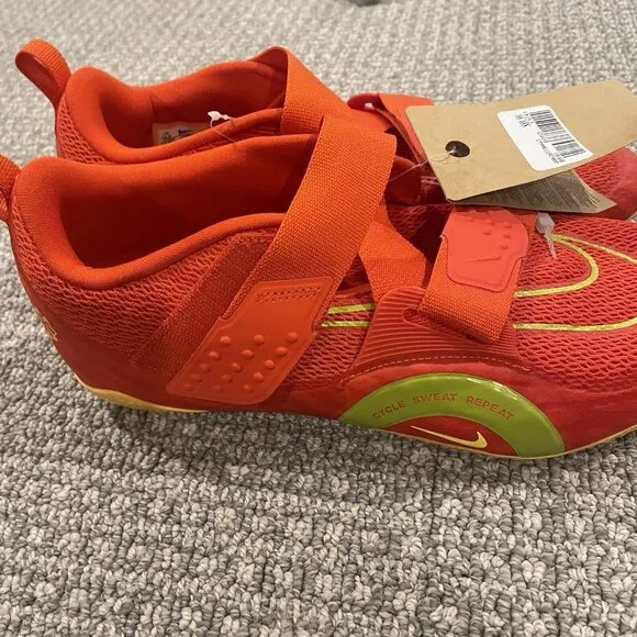 Nike Cycling Shoes Mens Sz 11.5 SuperRep Cycle ll Next Nature Red DH3396-601 NWT