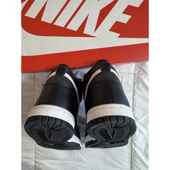 Nike Dunk High GS Sneakers Shoes Black White Leather (DH9751 001) Youth Size 4.5