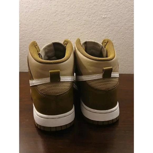 Nike Dunk High Mocha - DJ6189-201- Sneakers Shoes Very Clean -Size 8 #651