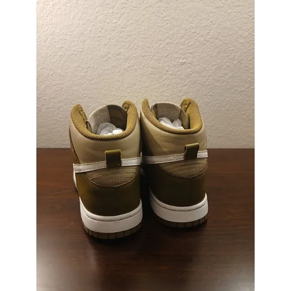 Nike Dunk High Mocha - DJ6189-201- Sneakers Shoes Very Clean -Size 8 #651