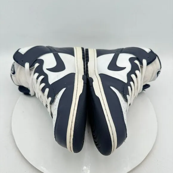 Nike Dunk High Villanova Men Size 11.5 309432 141 Midnight Navy White Shoes