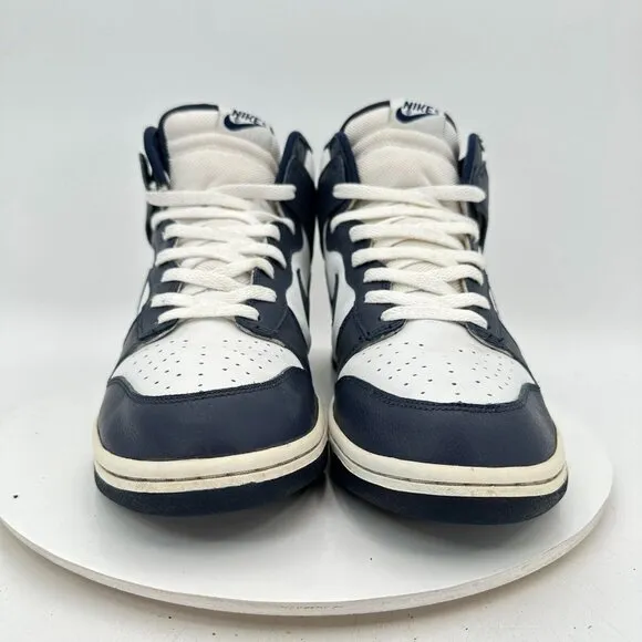Nike Dunk High Villanova Men Size 11.5 309432 141 Midnight Navy White Shoes