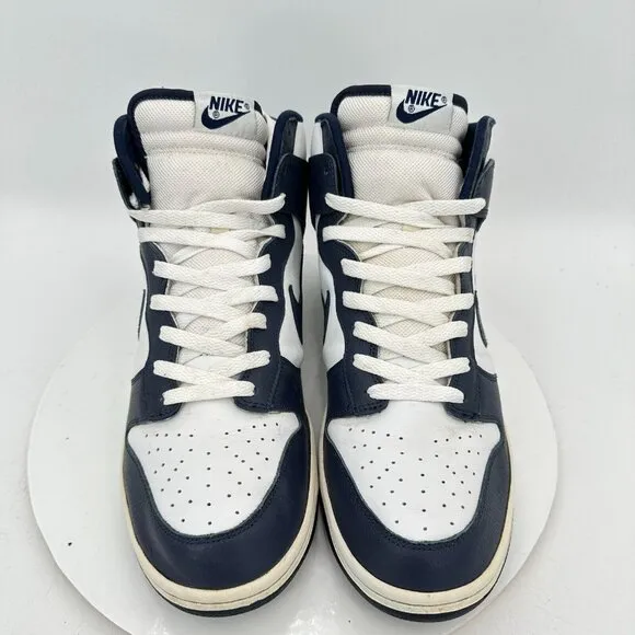 Nike Dunk High Villanova Men Size 11.5 309432 141 Midnight Navy White Shoes