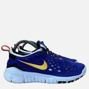 Nike Free Run Trail Mens Size 8 Trail Running Shoes Sneakers Concord CW5814-401