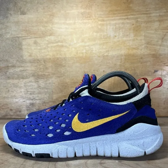 Nike Free Run Trail Mens Size 8 Trail Running Shoes Sneakers Concord CW5814-401