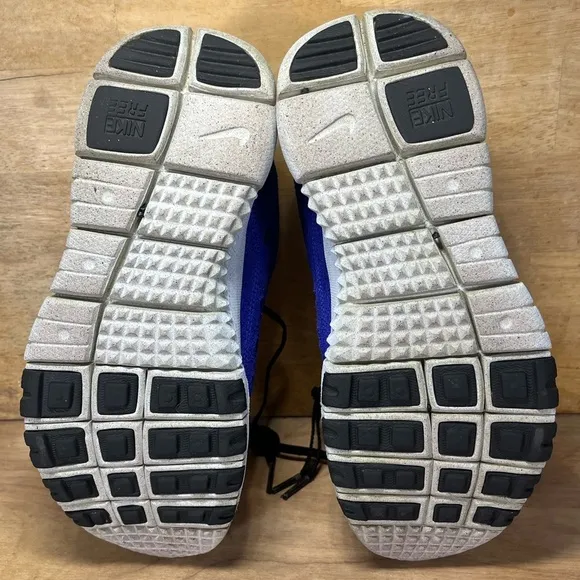 Nike Free Run Trail Mens Size 8 Trail Running Shoes Sneakers Concord CW5814-401