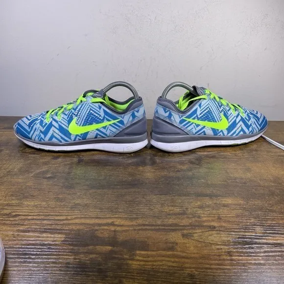 Nike Free Trail Fit 5.0‎ TR 5 Women's Size 8 Blue Green Running Shoes