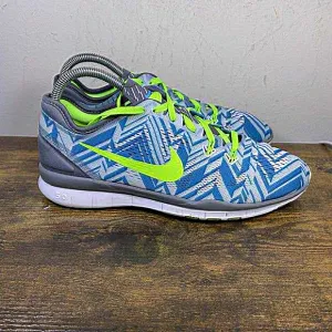 Nike Free Trail Fit 5.0‎ TR 5 Women's Size 8 Blue Green Running Shoes