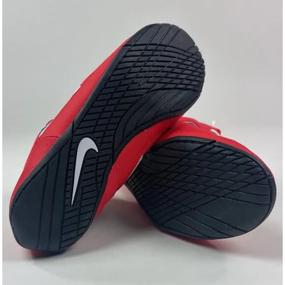 Nike Fury Mens Wide Width Red Black Boxing Wrestling High Top Shoes AO2416-601