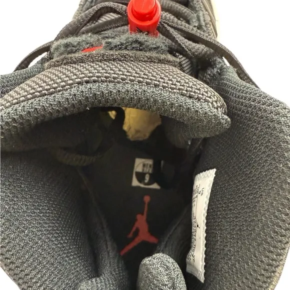 Nike Jordan Men’s Shoes 6 Rings Size 9 Black-University Red-White New