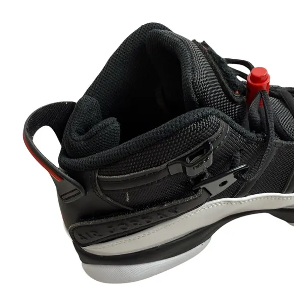 Nike Jordan Men’s Shoes 6 Rings Size 9 Black-University Red-White New